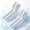 2 Pairs - 2 White, variant on UPF Cooling Compression Arm Sleeves, Breathable Lightweight UV Sun Protection for Men Women Golf Baseball Basketball