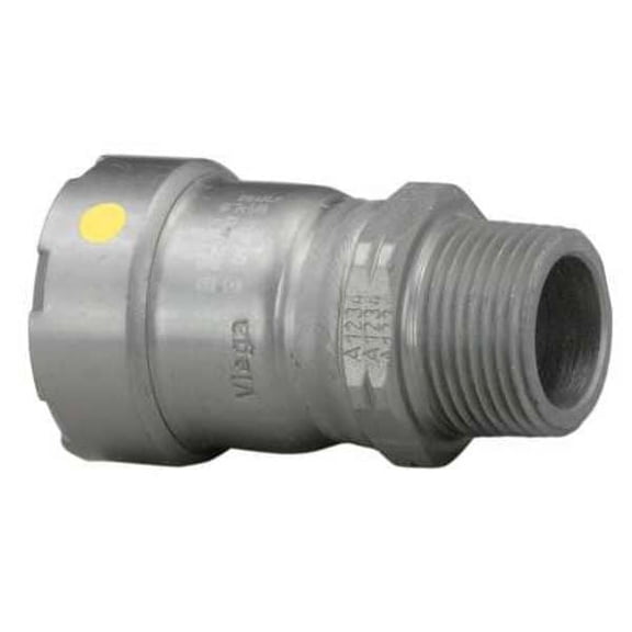 1pack Viega 25106 Viega MegaPressG adapter, 3/4" x 3/4"