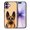 Black Tan German Shepherd Dog On Sunset Background, variant on WIRESTER Shockproof Soft Rubber Cover Case for Apple iPhone 17 6.3" 2025, Brown Gray Squirrel
