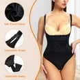 thumbnail image 3 of MANIFIQUE Thong Shapewear Bodysuit for Women Tummy Control Open Bust Body Shaper Slimmer Shaping Thong, 3 of 6