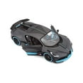 thumbnail image 2 of Bugatti DIVO Hardtop, Black w/Blue Accents - Showcasts 38526BU - 1/24 Scale Diecast Model Toy Car, 2 of 5