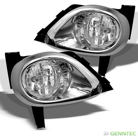2005-2006 Honda CRV Bumper Fog Lights Lamp+Bulbs+Bracket+Switch+Wiring Harness Pair Left+Right