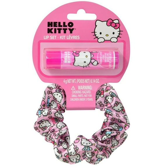 Hello Kitty - Hair Scrunchy with Lip Balm