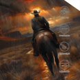 thumbnail image 3 of Balery Western Rainy Desert Cowboy Gorra de béisbol de tamaño ajustable para correr, entrenar y actividades al aire libre. Gorra de papá para todas las estaciones., 3 of 6