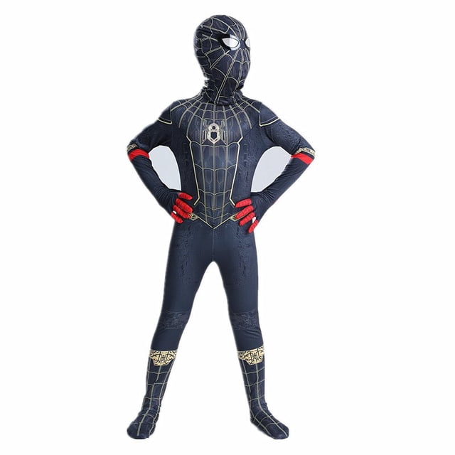 Disfraz de Venom para niños, mono de superhéroe, Spiderman, Spandex, Zentai, Halloween, Cosplay, estilo 3D Fivean unisex