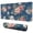 Pioneer Flower Floral-2, variant on Long Mouse Pads for Desk,Pioneer Flower Floral Print Pattern Desk Mats on Top Of Desks, Desk Mouse Pad Extra Large with 3mm Non-Slip Base and Stitched Edge for Gaming,Office,Work,Home 35.4"x15.7"