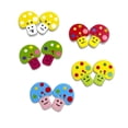 thumbnail image 2 of keepw 50 Pieces Wooden Buttons Mushrooms Two Hole Flower Painting Carving Decorations DIY Crafts Button for Sewing Crafting, 2 of 6