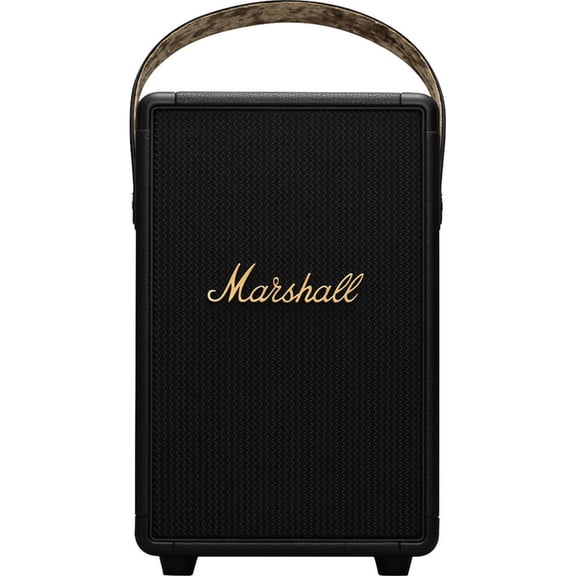 Marshall TUFTONBKBRAS Tufton Portable Bluetooth Speaker - Black/Brass