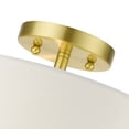 thumbnail image 4 of Livex Lighting Brighton 2 Light Ceiling Mount, 4 of 5