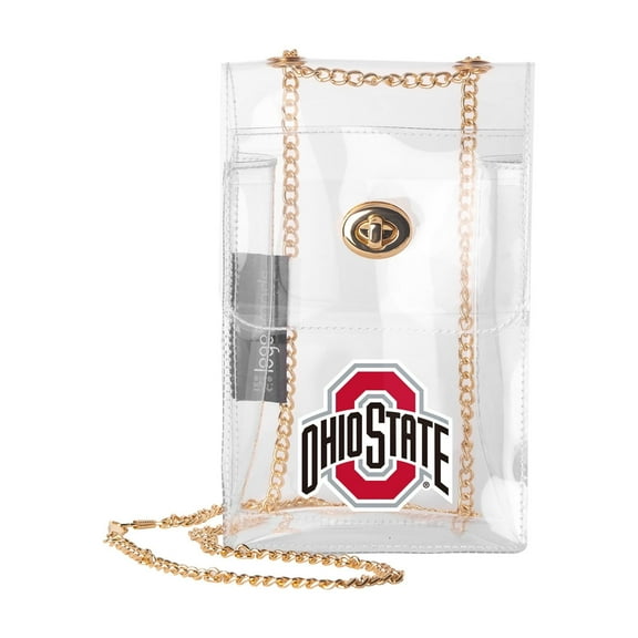Ohio State Buckeyes Clear Essential Crossbody Purse
