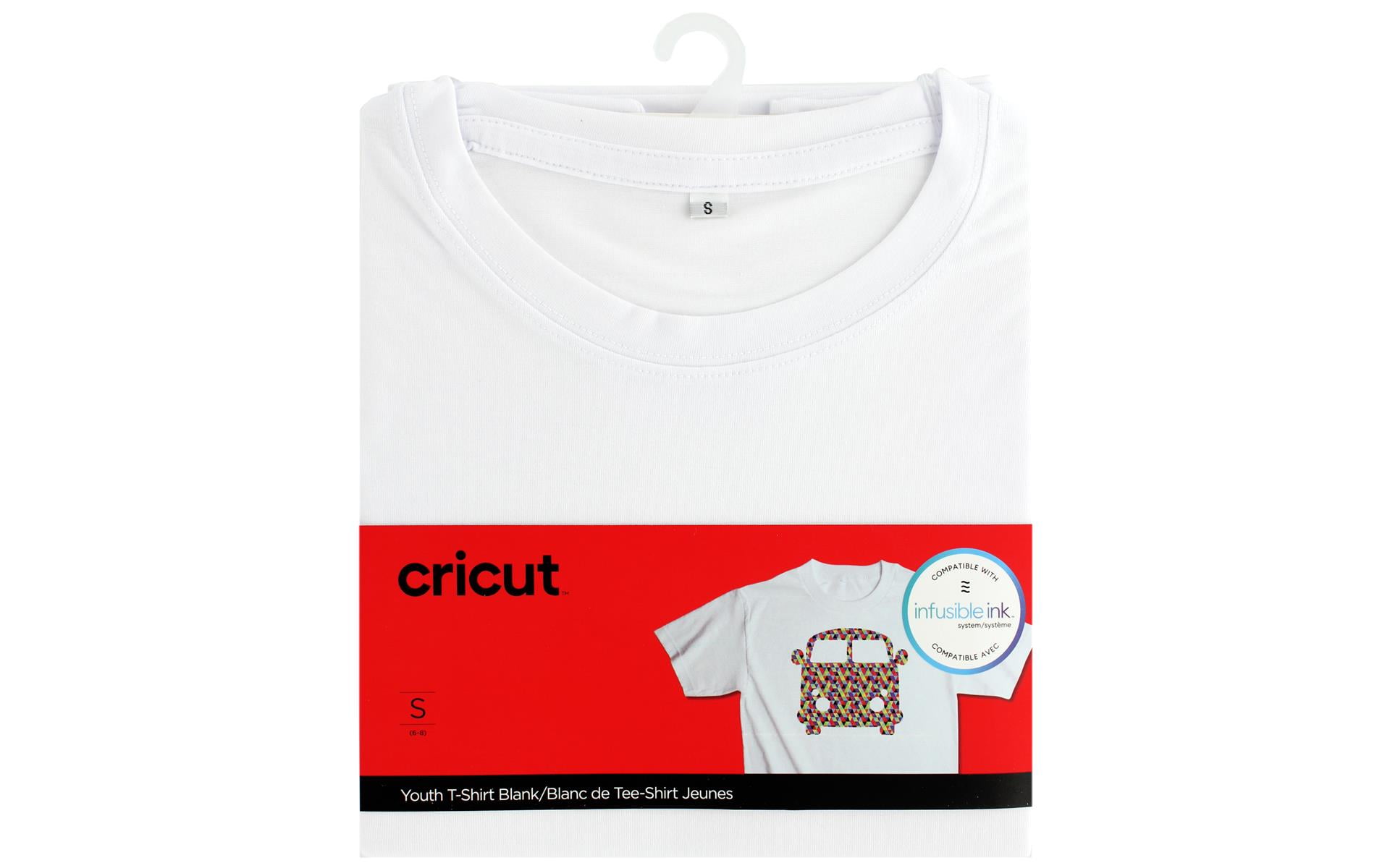 Cricut Youth Crew Neck T-Shirt Blank Small