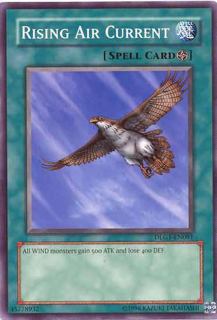 YuGiOh Dark Legends Common Rising Air Current DLG1-EN081