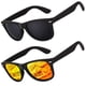 thumbnail image 1 of LINVO Gafas de sol polarizadas para hombres Gafas de sol de conducción Sombras Diseño de estilo retro de los años 80 Cuadrado, 1 of 1