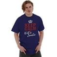 thumbnail image 5 of Keep Calm Kill Zombie Classic TV Show Men's Graphic T Shirt Tees Brisco Brands X, 5 of 6