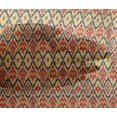 thumbnail image 4 of oneOone Viscose Chiffon Fabric Geometric Ikat Print Sewing Fabric BTY 42 Inch Wide, 4 of 4