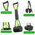 Pooper Scooper, Foldable Dog Poop Waste Pick up Shovel with Long Handle