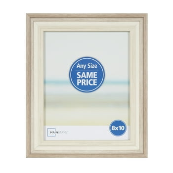 Mainstays 8x10 Two Tone Beige op Picture Frame