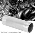 thumbnail image 3 of Tube, 1in NPT Stainless Steel Easy Installation Threaded Pipe 10cm Length  For Connection, 3 of 8