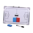 thumbnail image 2 of Entrenadores de práctica de fútbol Entrenadores del portapapeles Kit de estrategia de enseñanza de enseñanza Tablero de entrenamiento de entrenamiento, 2 of 8