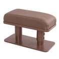 thumbnail image 1 of SPRING Car Armrest Adjustable Height Left Elbow Support Pad Rest Pad brown, 1 of 5