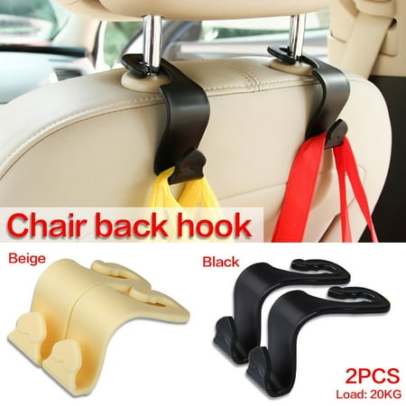 1 Pair Car Seat Truck Coat Hook Purse Hanger Auto Bag Organizer Holder Ka