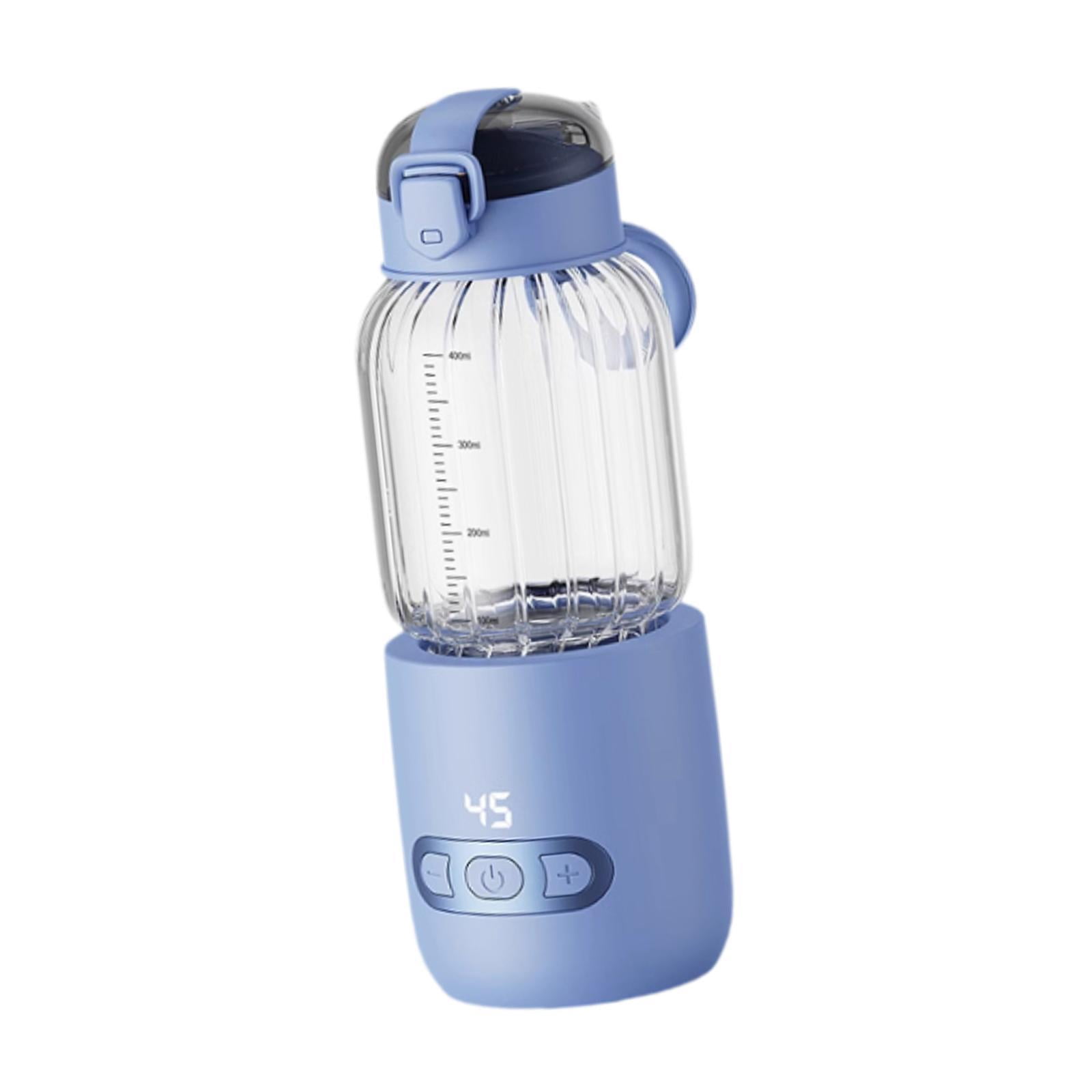 Baoblaze Portable Bottle Warmer Accurate Temperature Control Baby Milk Bottle Outdoors Ca blue 400ml
