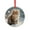 Pattern-1, variant on Kitten Playing Christmas Balls Crystal Glass Christmas Ornament Appreciation Gift for Xmas Friend Bestie Nurse Teacher Mentor Boss Coworker Cat Lover Gifts for Women Round Glass Hanging Ornament