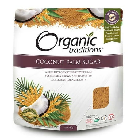 Coconut Palm Sugar 8 Oz 227 Grams By Organic coconut palm sugar 8 oz 227 grams by organic