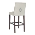 thumbnail image 4 of Safavieh Nikita 30.5 in. H Modern Bar Stool with Ring, Set of 2, 4 of 13