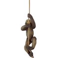 thumbnail image 2 of Estatua colgante de mono bebé Chico, el chimpancé, 40,6 cm de alto, poliresina fundida a mano, acabado a todo color, 2 of 5