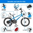 thumbnail image 3 of XJD 12 14 16 Inch Boys Bike with Training Wheels for kids Ages 3-9 Years Old Bike Bicycle with Water Bottle Holder,Bell, Lightweight, Adjustable Seat/Handlebars, 3 of 7