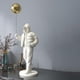 thumbnail image 5 of Originalidad globo niño figura estatua obra de arte decoración de aterrizaje blanco, 5 of 9