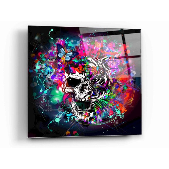 Epic Art 'Escape' Acrylic Glass Wall Art, 12"x12"