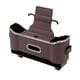 thumbnail image 5 of Caja de almacenamiento para asiento trasero, accesorios para automóviles, soporte para pañuelos, cuero de PU Marrón, 5 of 9