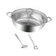 thumbnail image 2 of Olla caliente con divisor y cucharas, olla para sopa de dos sabores, tapa transparente, utensilios de cocina 36cm, 2 of 9
