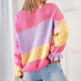 thumbnail image 6 of Women's Long Sleeve Lightweight Knit Sweater – Crewneck Soft Loose Fit Pullover Top for Casual Fall 2025 Trendy Outfits, 6 of 9