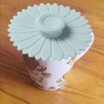 thumbnail image 3 of CSChome Couvercle de Tasse en Silicone Couvercle de Tasse en Silicone Tournesol Couvercle de Tasse en Silicone avec Poignée Résistant à la Chaleur Hermétique Rond Universel en Céramique Verre Couvercle de Tasse à Thé, 3 of 5