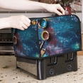 thumbnail image 7 of Daiia Abstract Colorful Art Supplies Pattern 4 slice Toaster Cover, Toaster Appliance Dust-proof Cover For Kitchen Small Appliance Dust Cover and Fingerprint Protection, 7 of 7