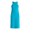 thumbnail image 4 of Time and Tru Women's High Neck Tank Dress, XS-XXXL, 4 of 4
