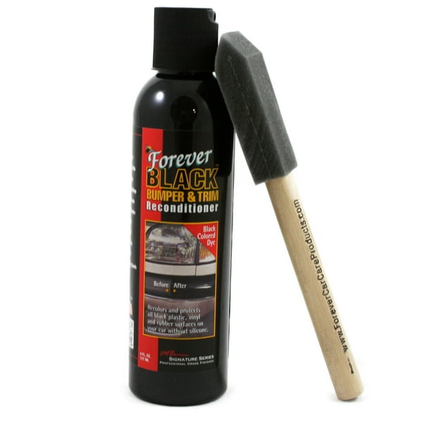 Forever Black Bumper & Trim Kit (Cleaner & Reconditioner) Black