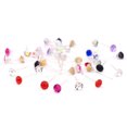 thumbnail image 6 of 108 Pairs Studs Earrings Fashionable Ear Jewelry Fashion Ear Studs Crystal Texture Suitable for Various Occasion, 6 of 8