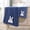 Blue, variant on Lilgiuy Easter Bunny Bath Towels Set, Cute Bunny Cotton Embroidered Soft Bathroom Towels, Spring Rabbit Absorbent Bath Towels Set for Gym Sport Shower Beach (1 Bath Towel, 1 Hand Towel), Blue