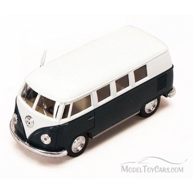 1962 Volkswagen Classic Bus, Green - Kinsmart 5060D - 1/32 scale