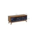 thumbnail image 3 of Rack TV 55" 136 cm Canela/Azul 3 Puertas Kappesberg, 3 of 9