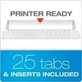 thumbnail image 6 of Pendaflex Reinforced Hanging File Folders, 1/3 Cut Tabs, Letter Size, Green, Pack of 25, 6 of 7