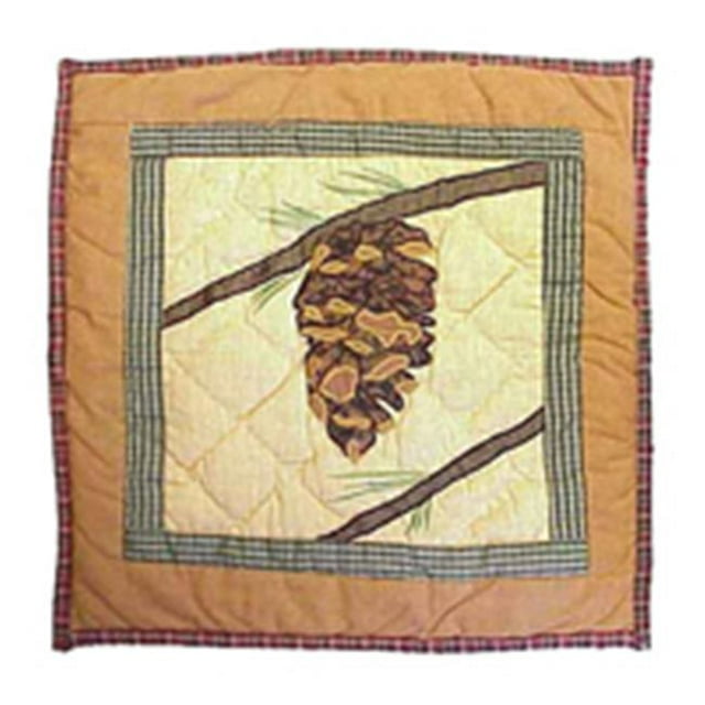 Patch Magic TPPINC Pinecone, Toss Pillow 16 x 16 in.