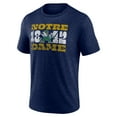thumbnail image 2 of Men's Navy Notre Dame Fighting Irish Established Tri-Blend T-Shirt, 2 of 3