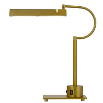 Hoso 18 Inch Desk Lamp, 2 USB Ports, AdjusDesk Bronze Metal Frame