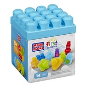 Mega Blocks First Builders Colors & Shapes, 14 Piece