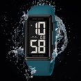 thumbnail image 4 of Square Men's and Women's Leisure Sports Digital Watch Multifunctional Sports Watch Digital Dial Waterproof LED Watch Fashion Minimalist Design, 4 of 8